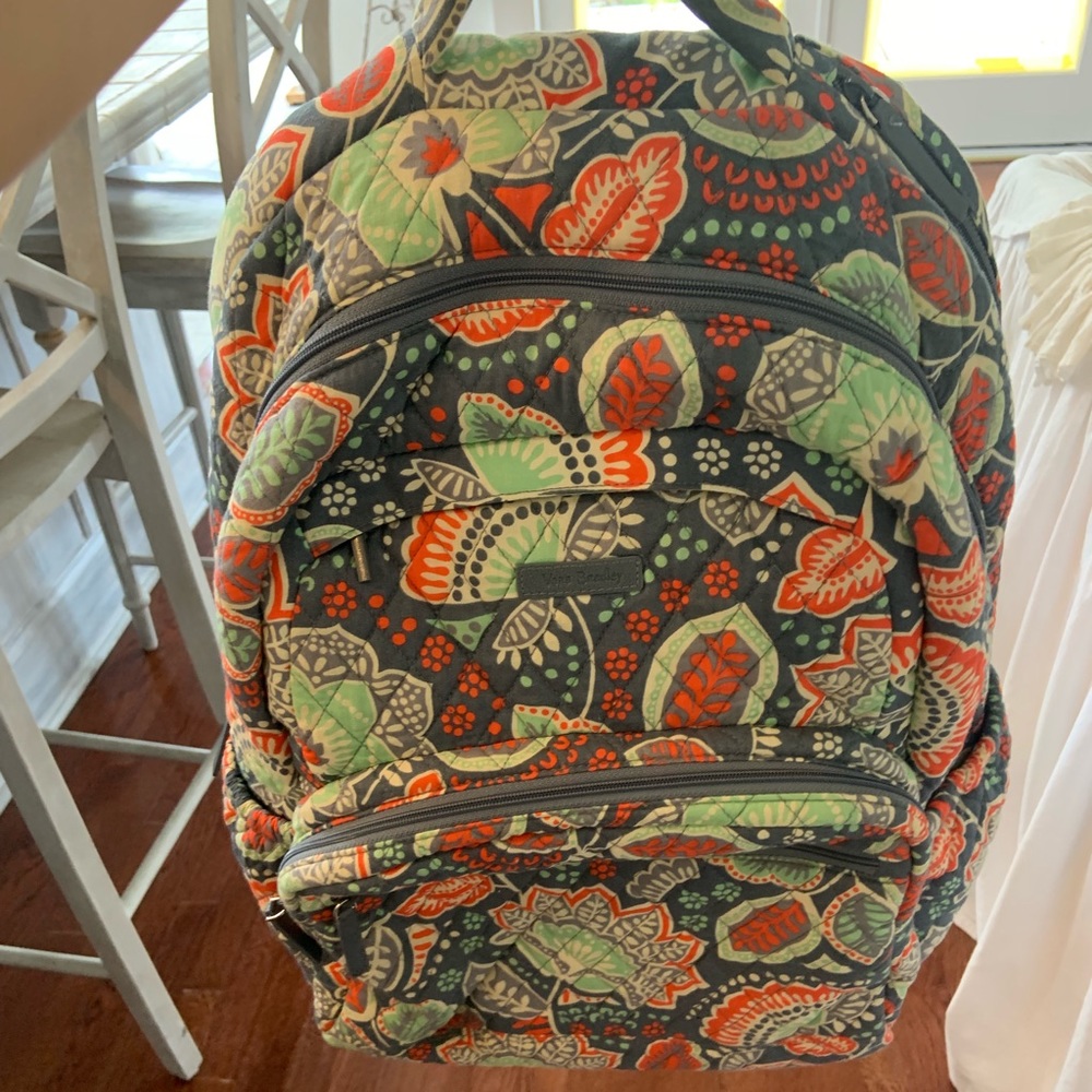 Vera Bradley floral book-bag maybe used one time